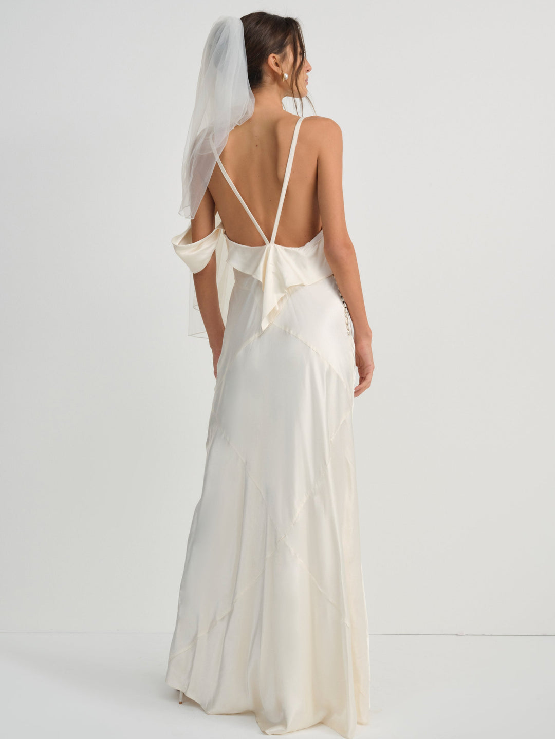 Women Jewel Maxi Dress - Ivory