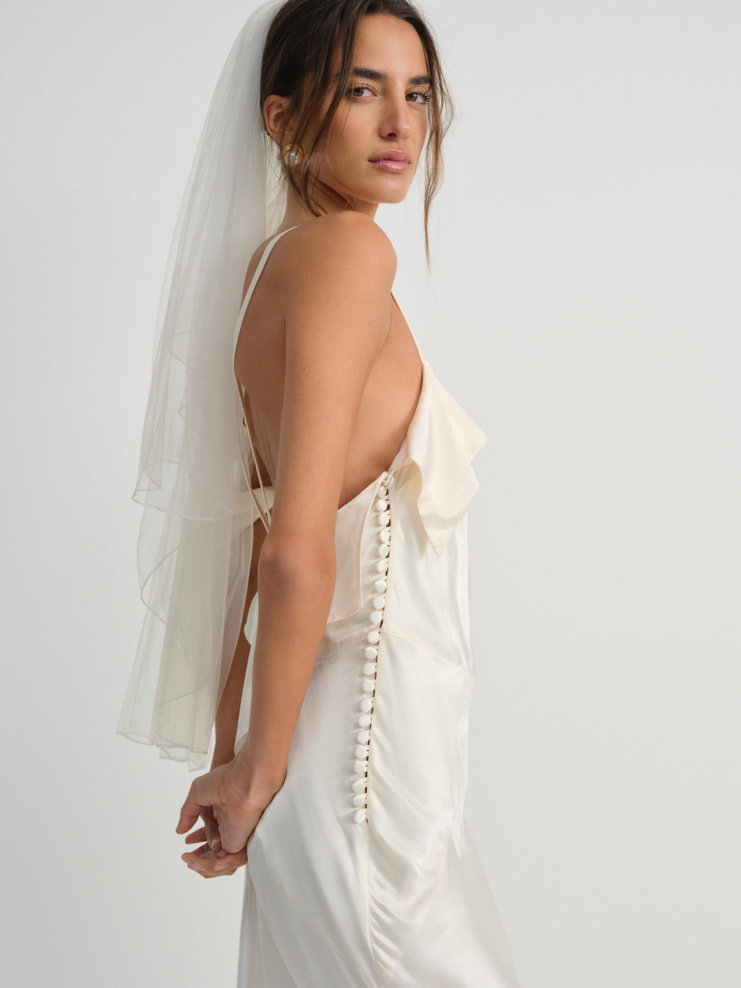 Women Jewel Maxi Dress - Ivory