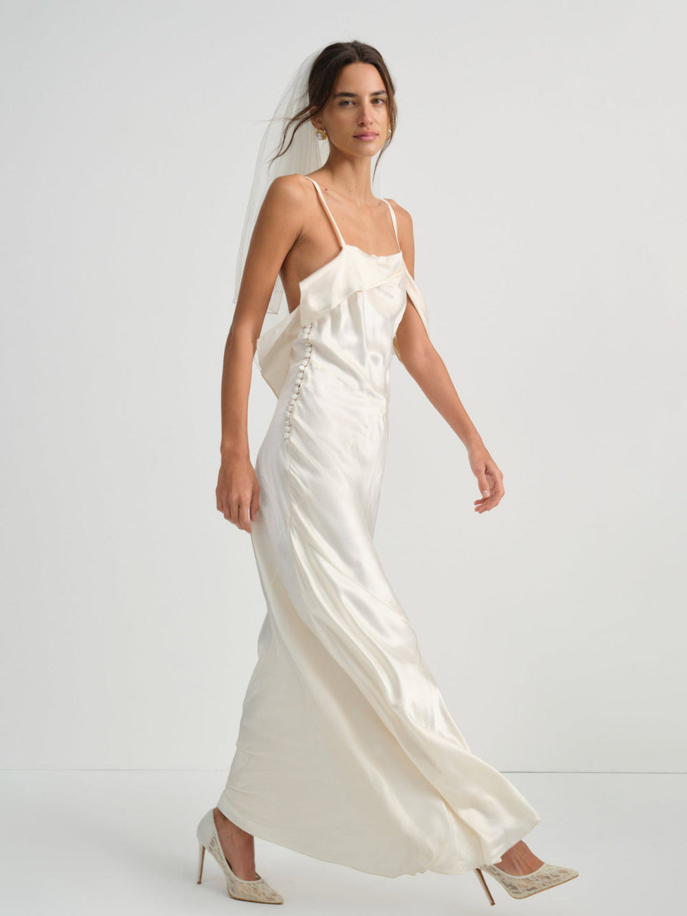 Women Jewel Maxi Dress - Ivory