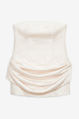 Women Serena Mini Dress - Cream