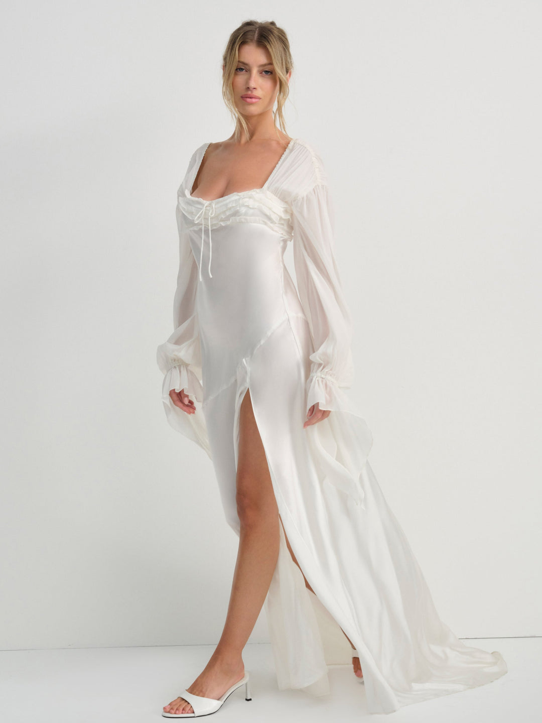 Women Evy Gown - White