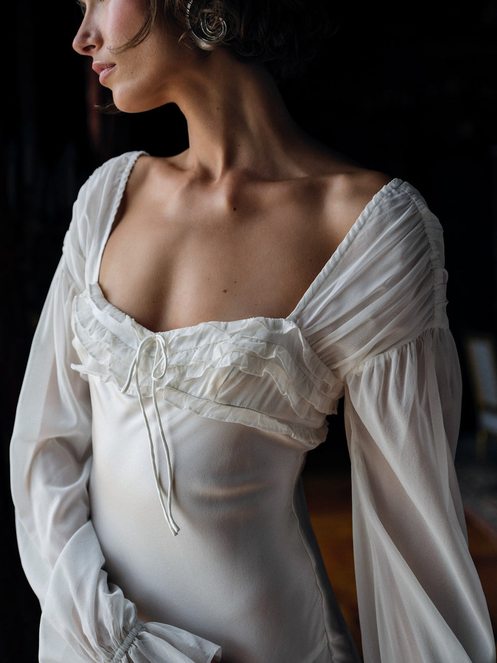 Women Evy Gown - White