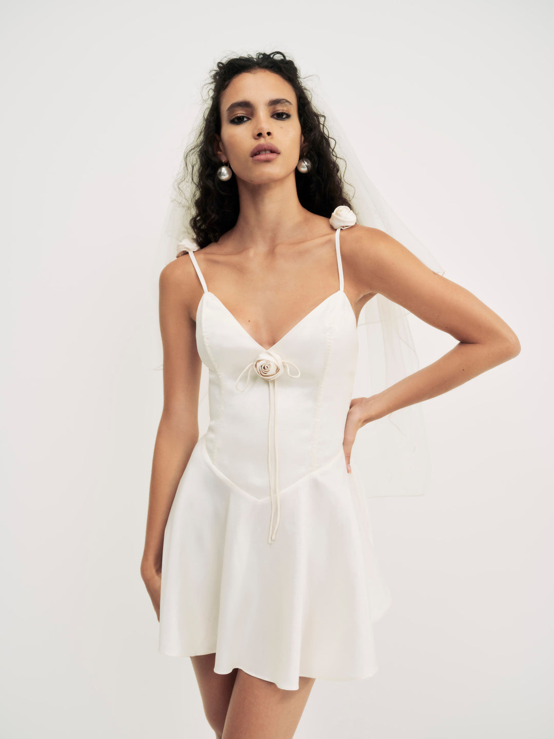 Women Orsa Mini Dress - White