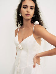 Women Orsa Mini Dress - White