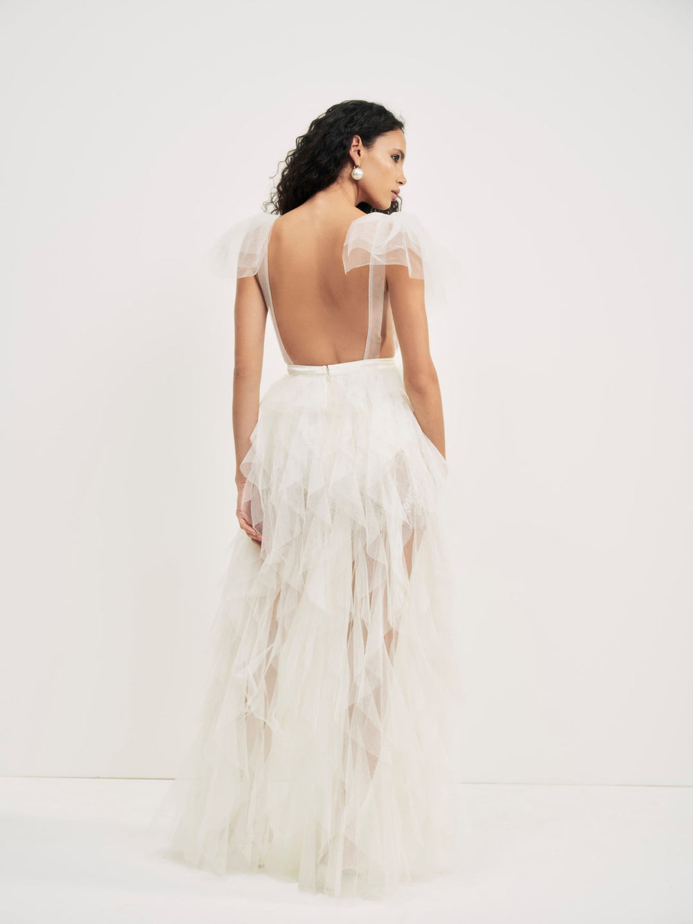 Women Maxine Gown - White