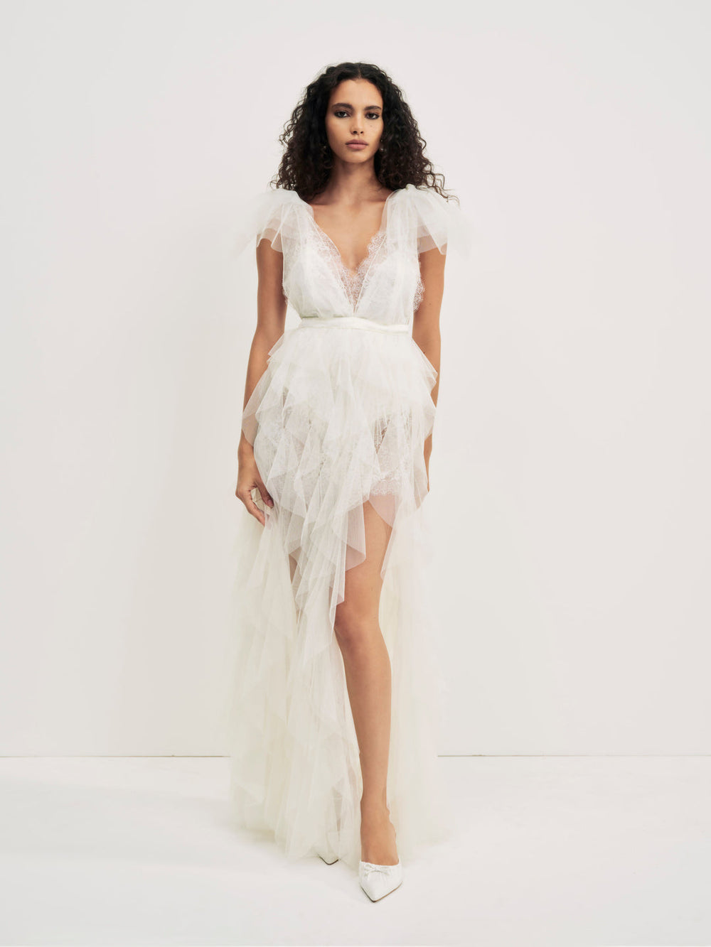 Women Maxine Gown - White