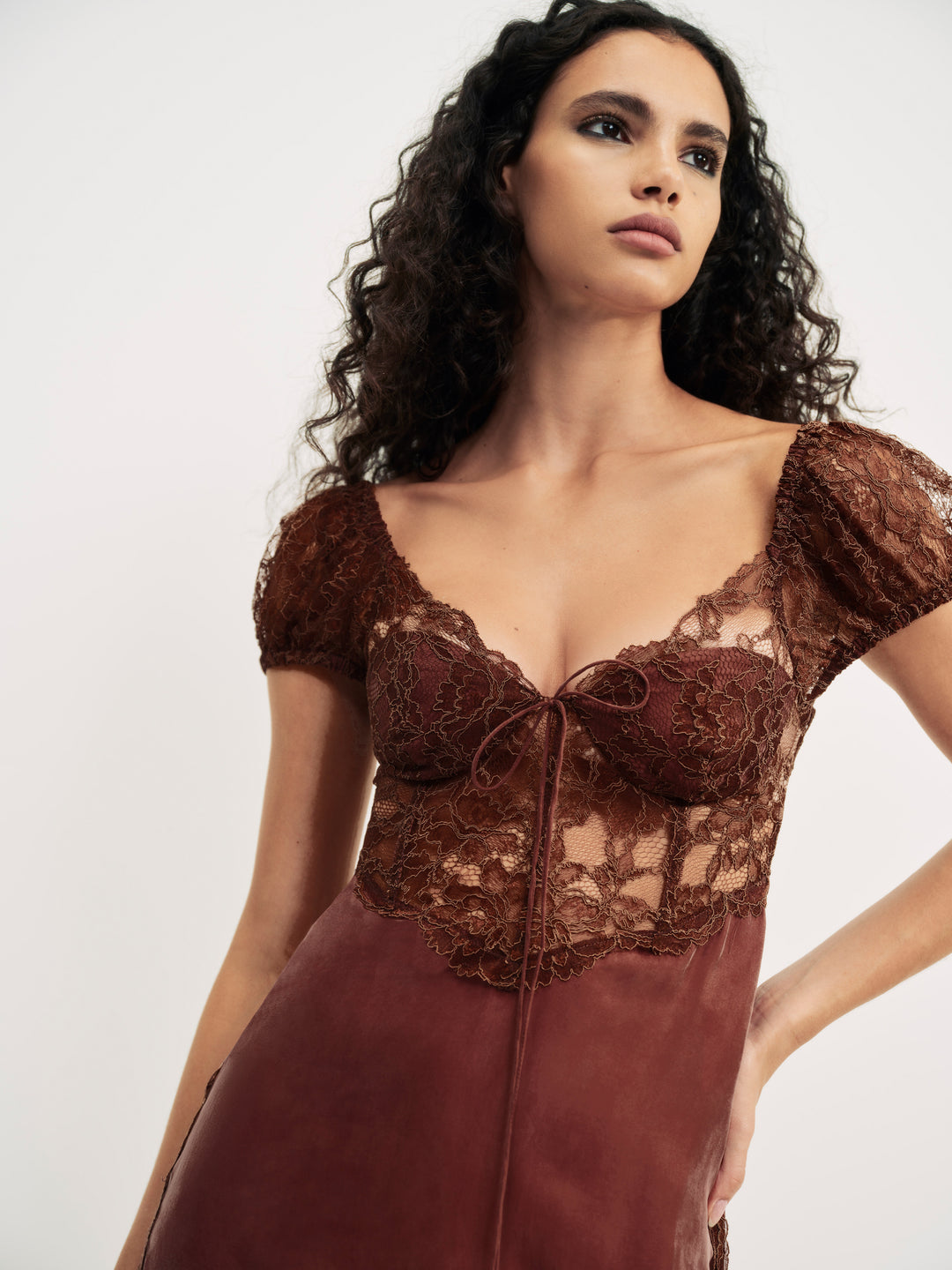 Women Casey Maxi Dress - Rust