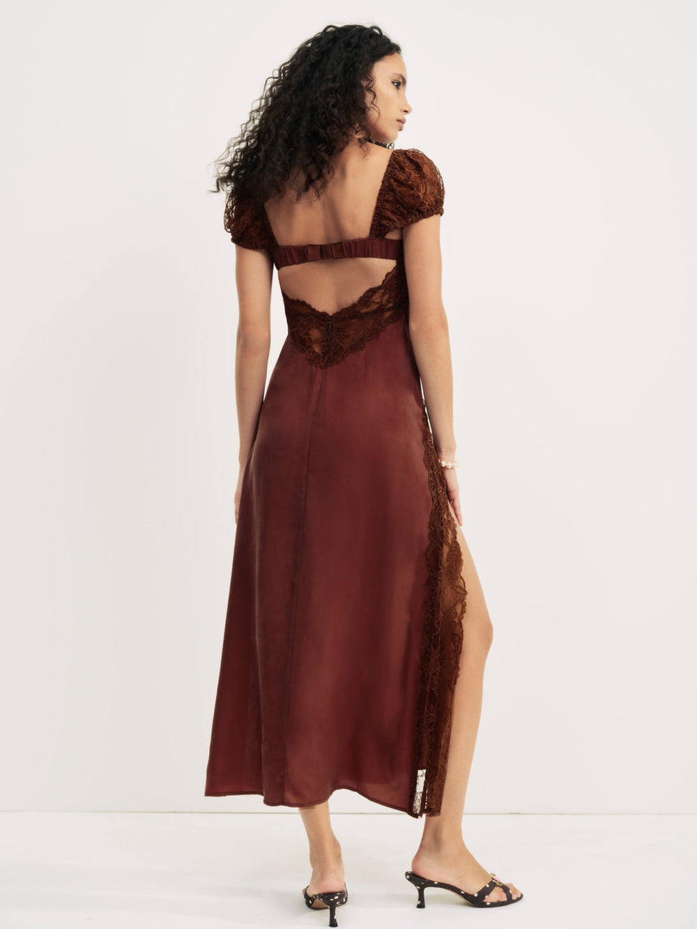 Women Casey Maxi Dress - Rust