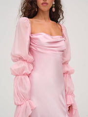 Women Willow Gown - Light Pink