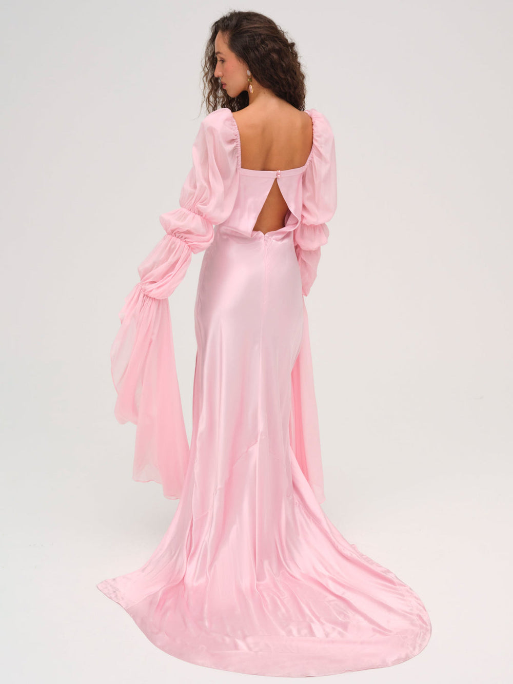 Women Willow Gown - Light Pink