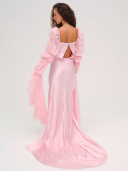 Women Willow Gown - Light Pink