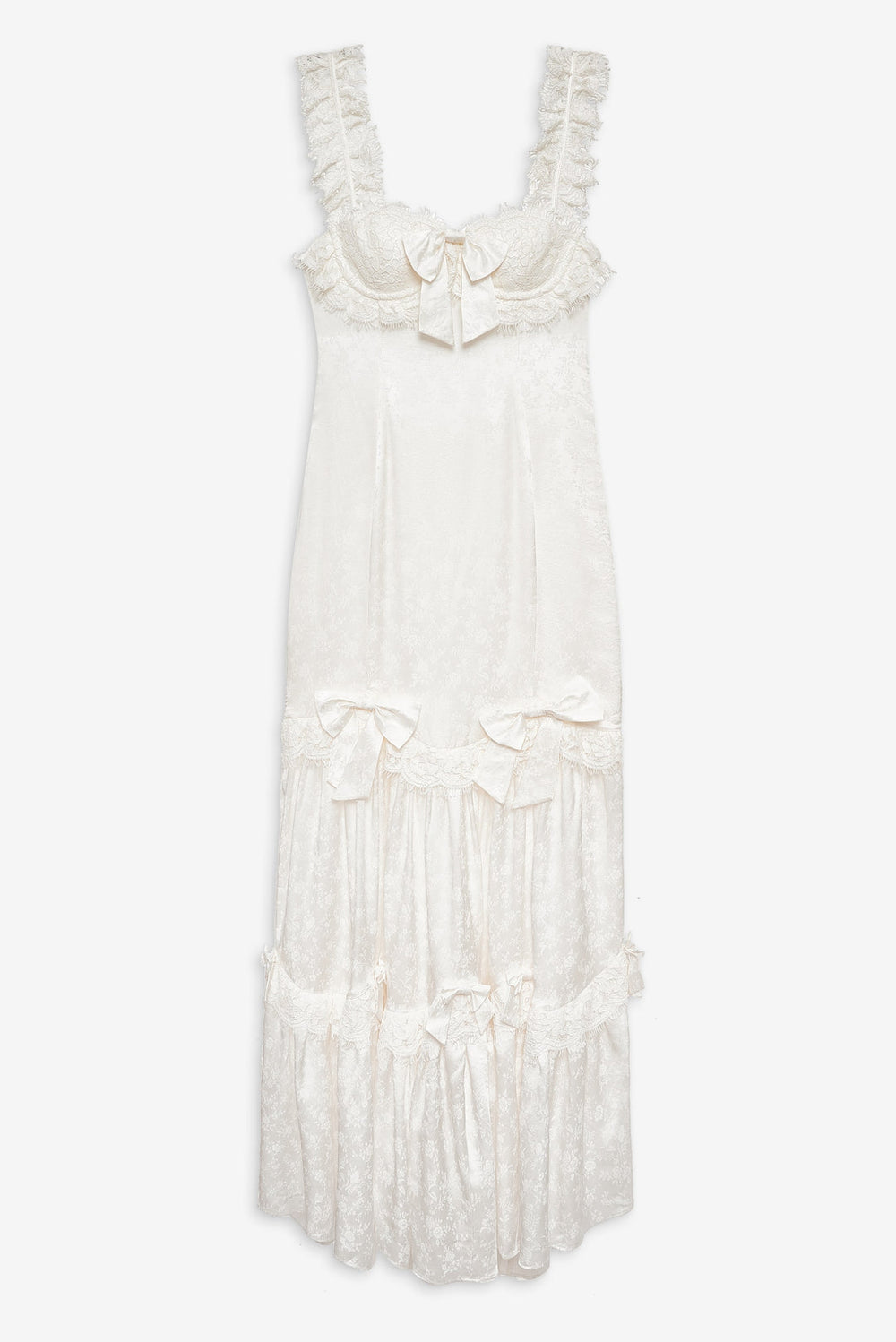 Women Diana Gown - White
