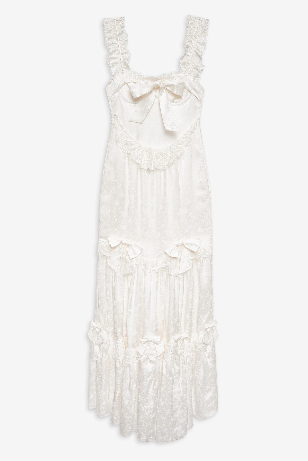 Women Diana Gown - White