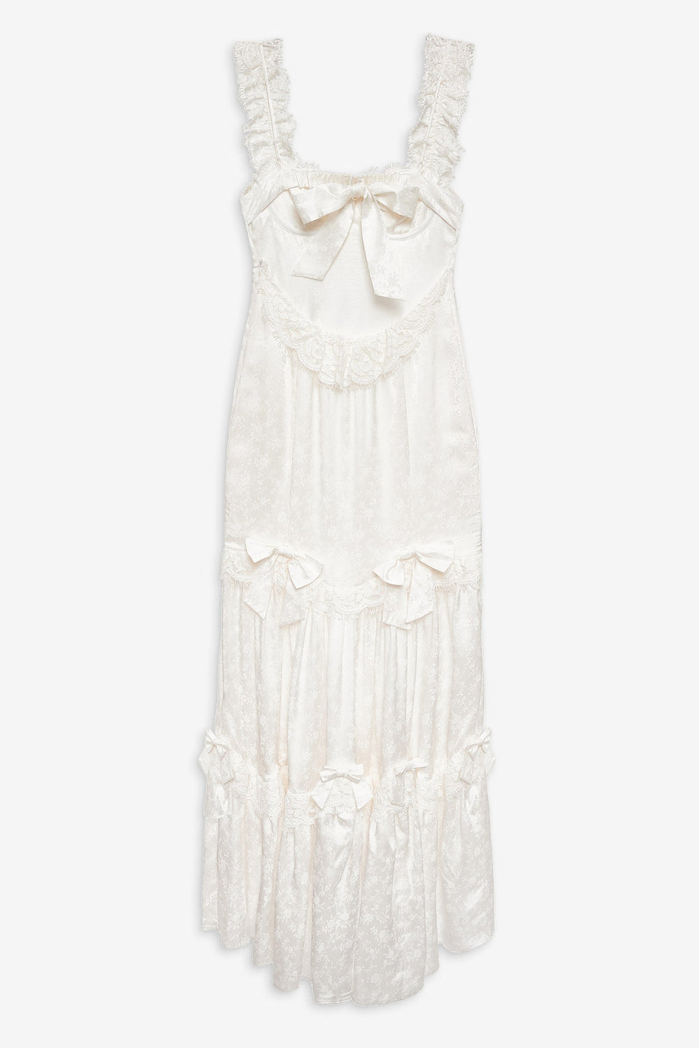 Women Diana Gown - White