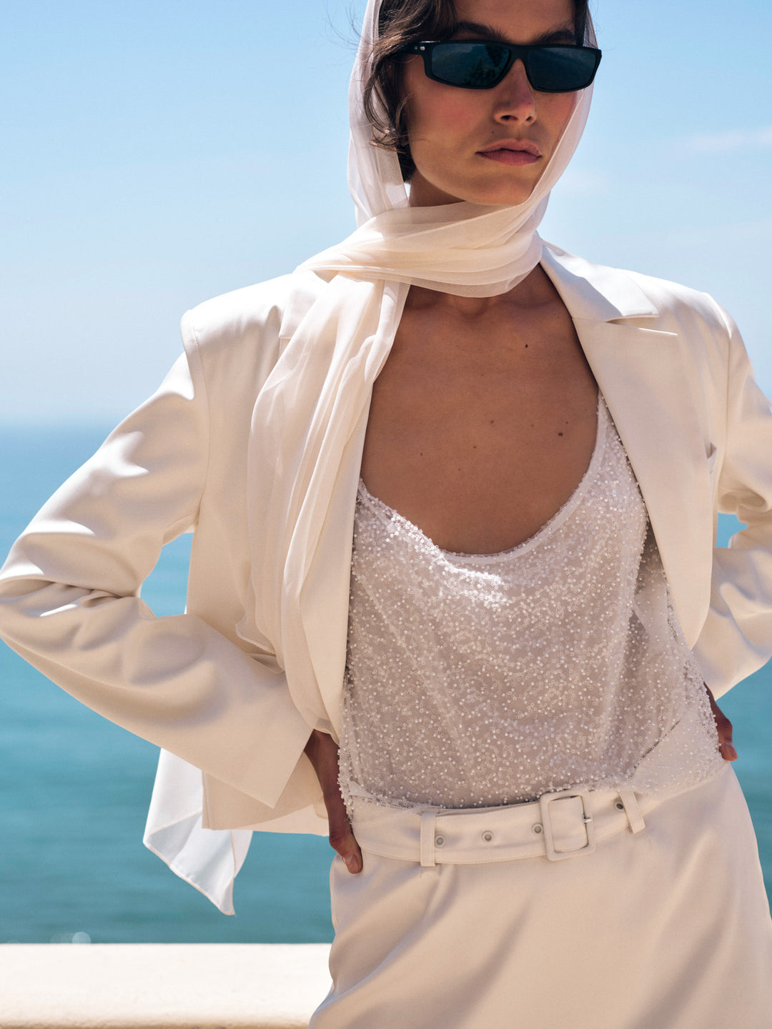 Women Hariette Blazer - Cream
