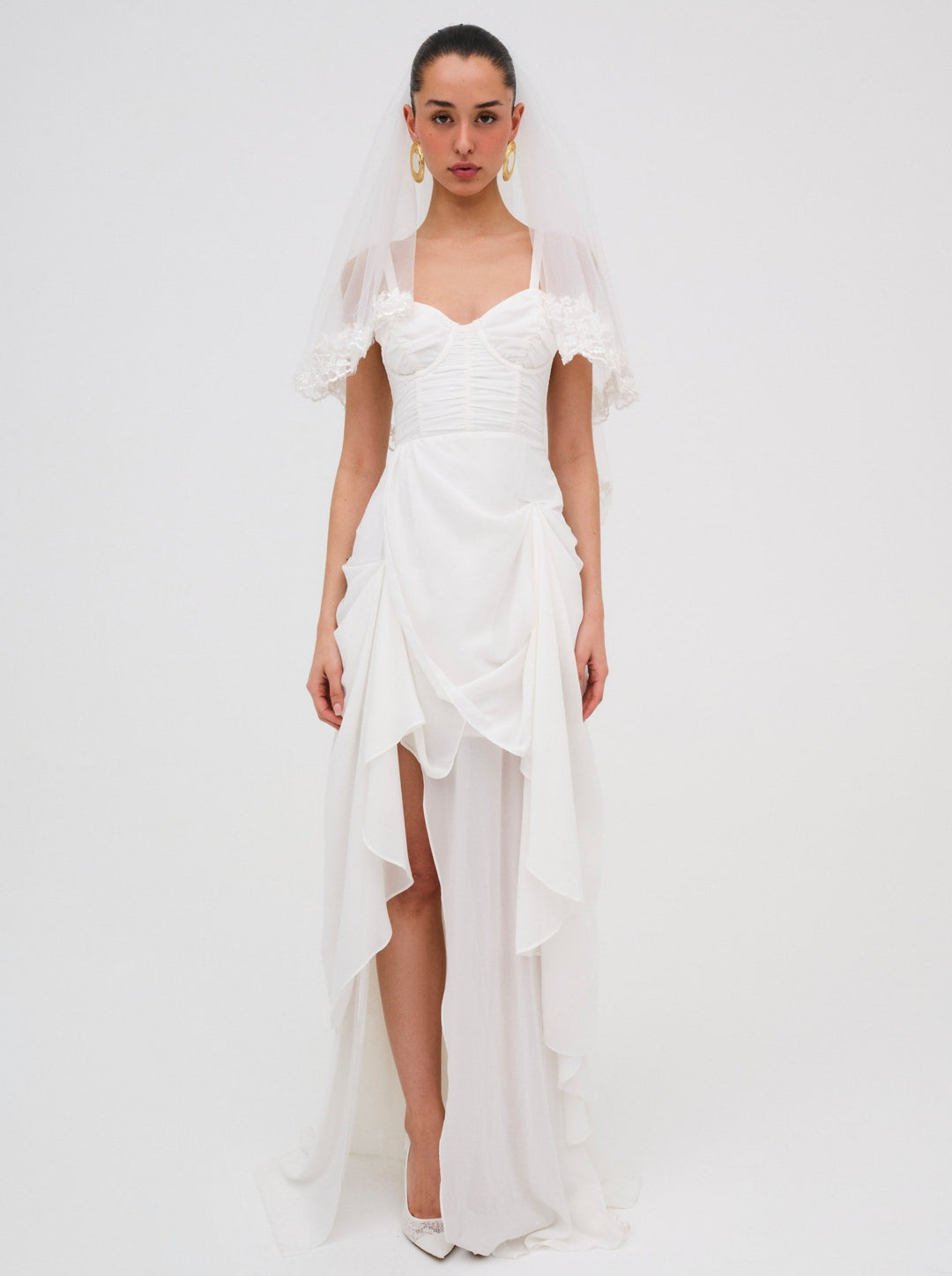 Women June Maxi Dress - White