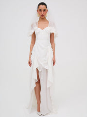 Women June Maxi Dress - White