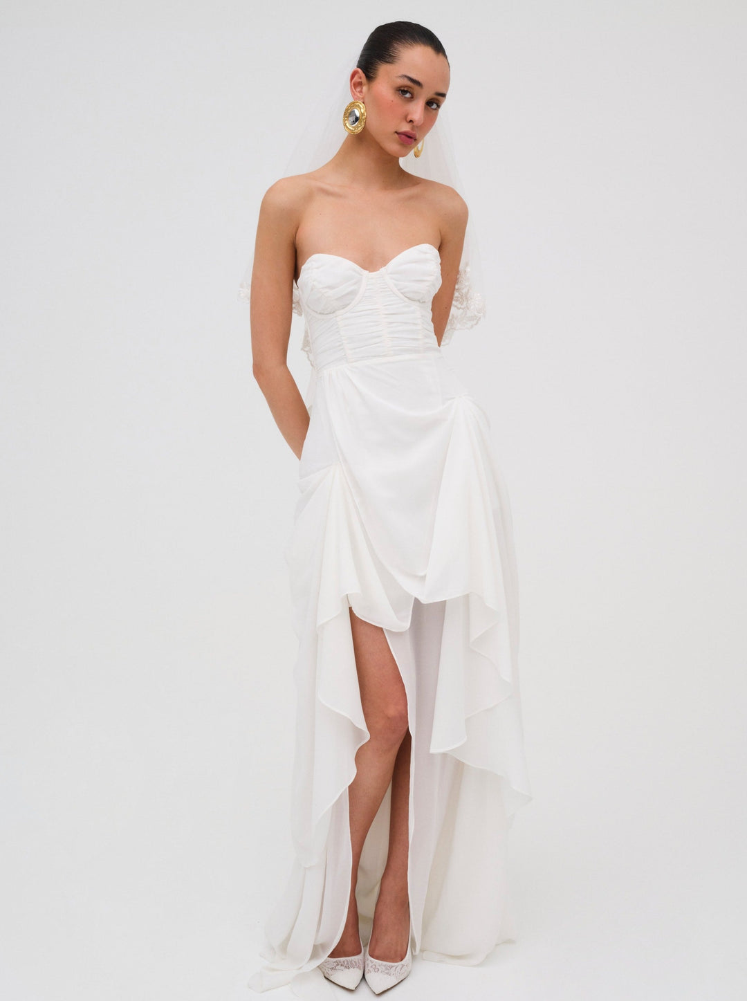 Women June Maxi Dress - White