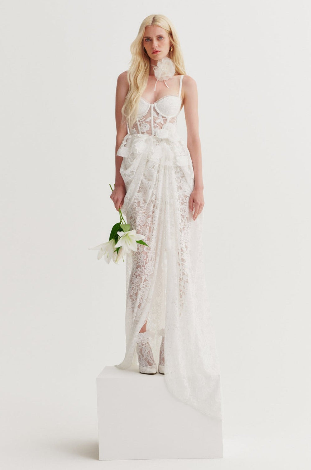 Women Alora Bridal Gown - White
