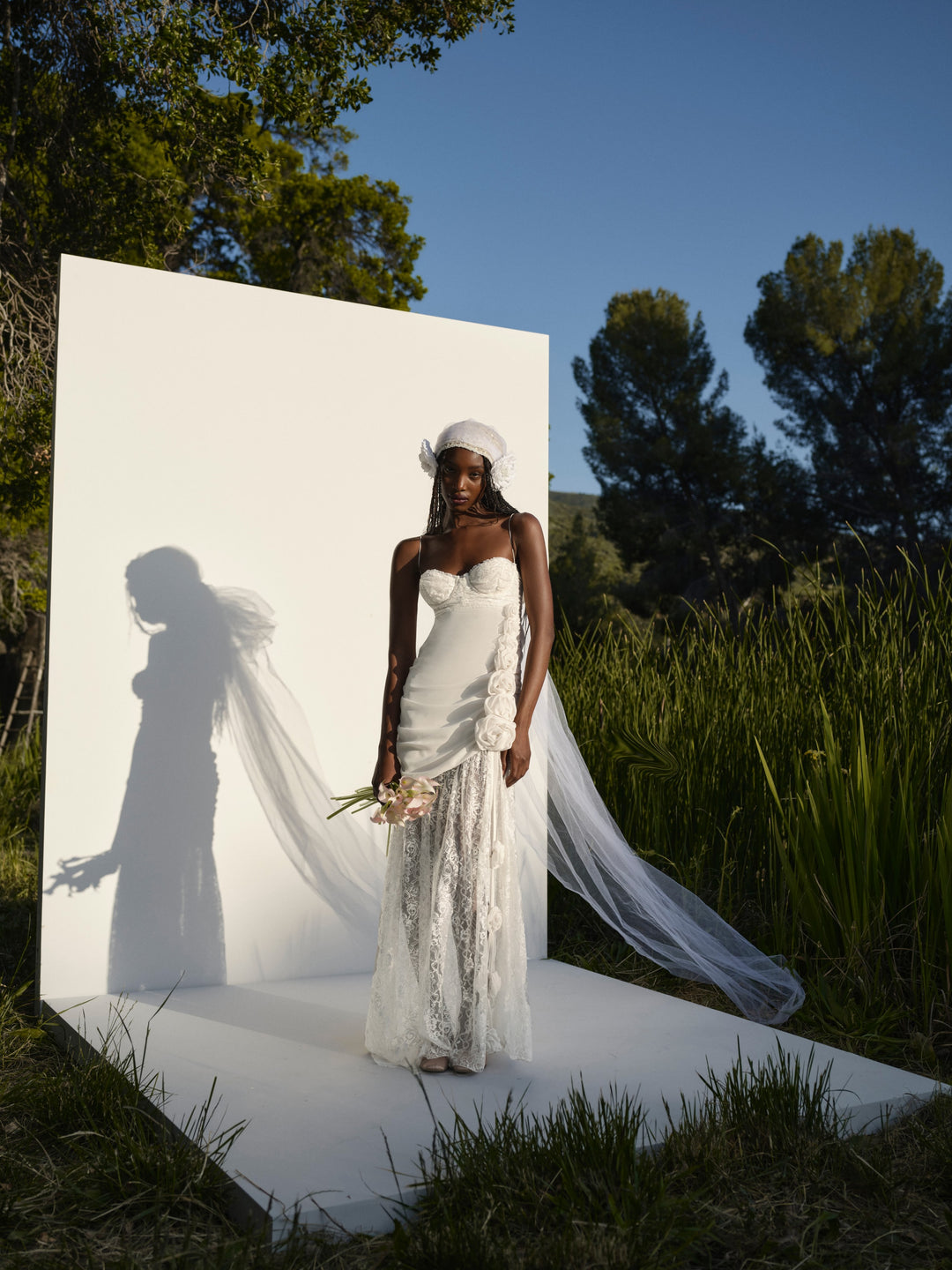 Women Bellany Gown - White