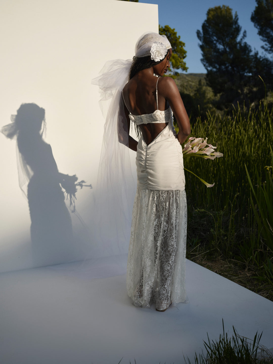 Women Bellany Gown - White