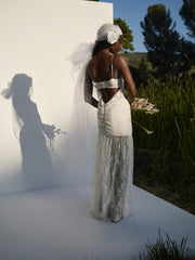 Women Bellany Gown - White
