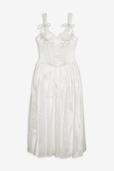 Women Antoinette Taffeta Gown - White