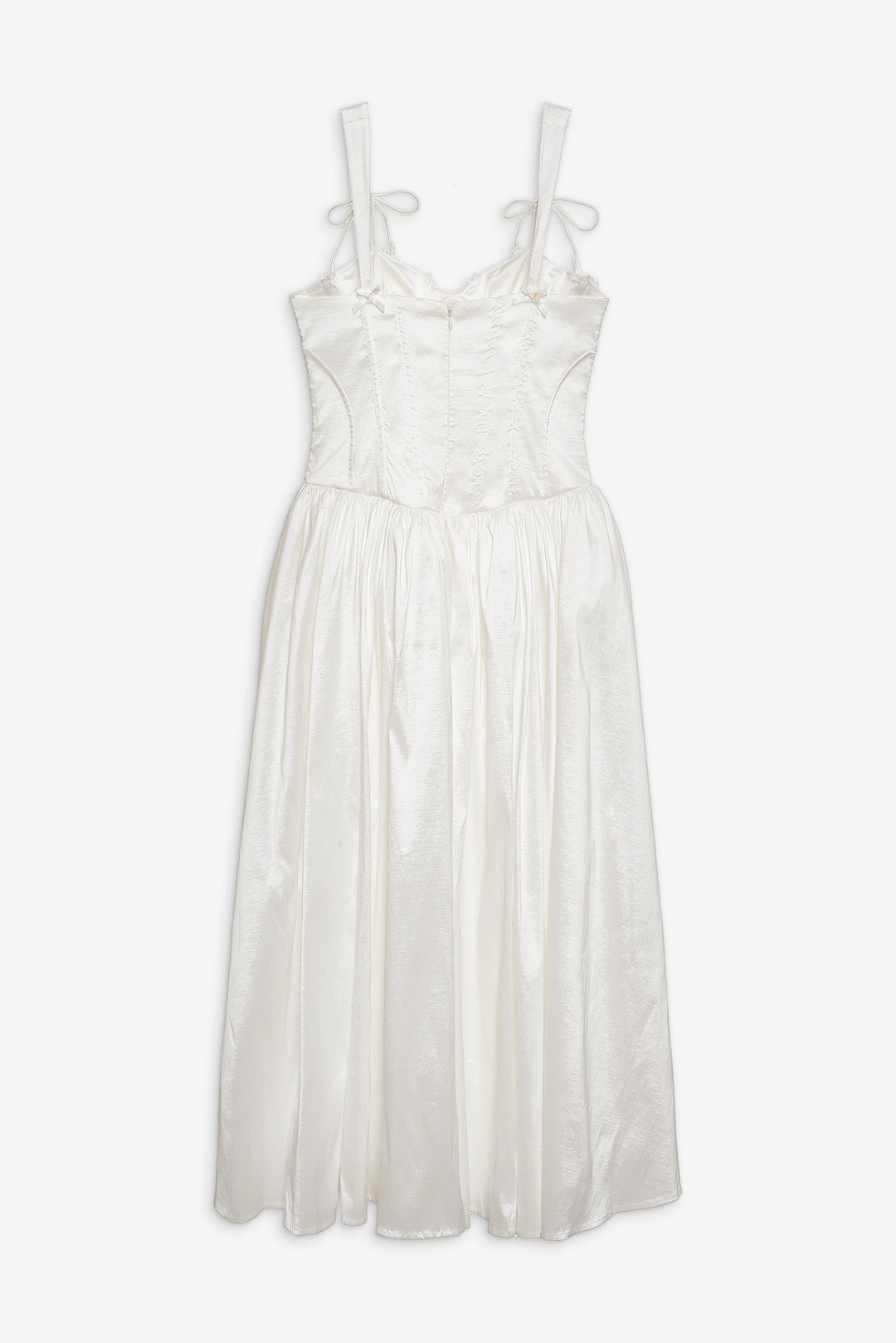 Women Antoinette Taffeta Gown - White