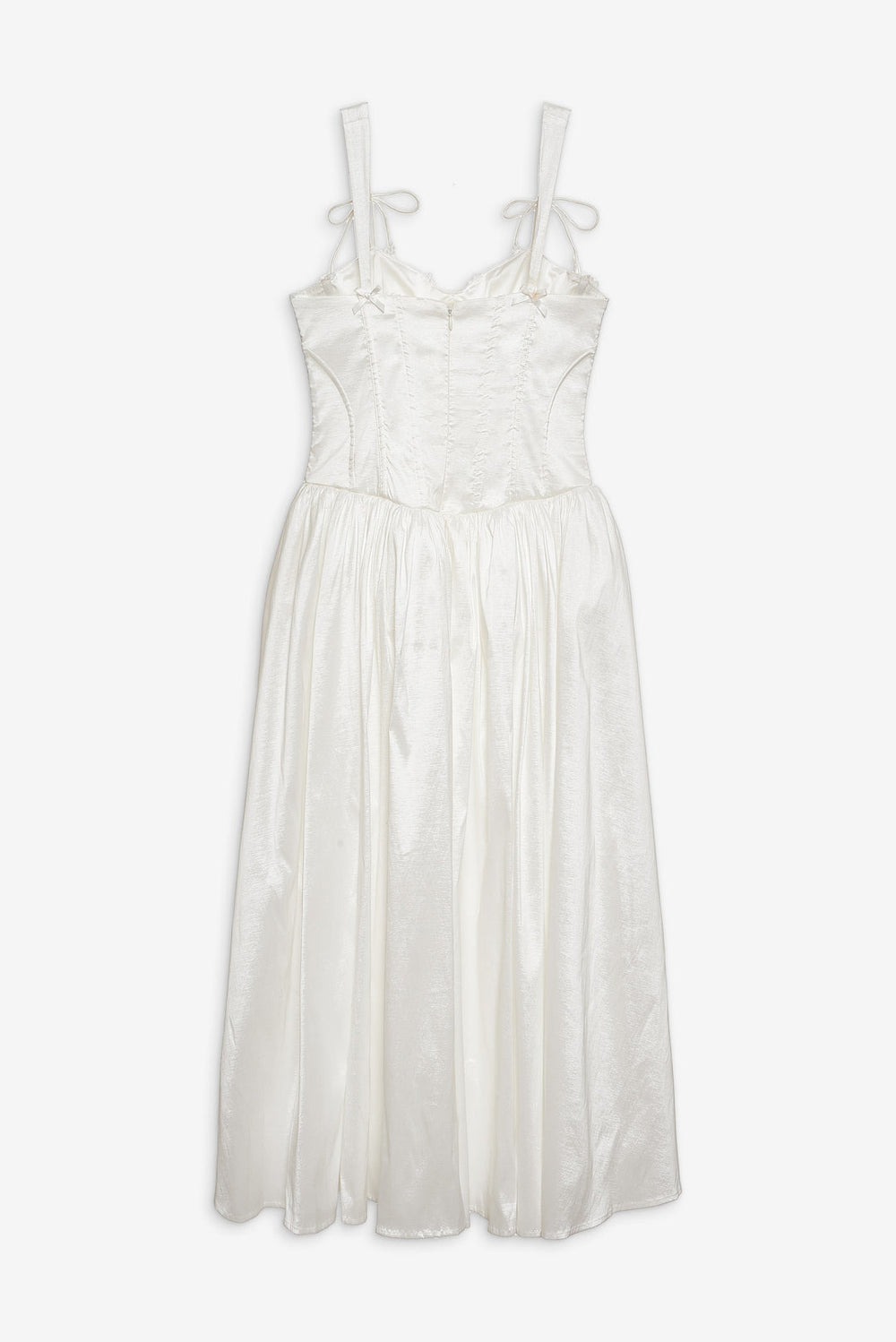 Women Antoinette Taffeta Gown - White