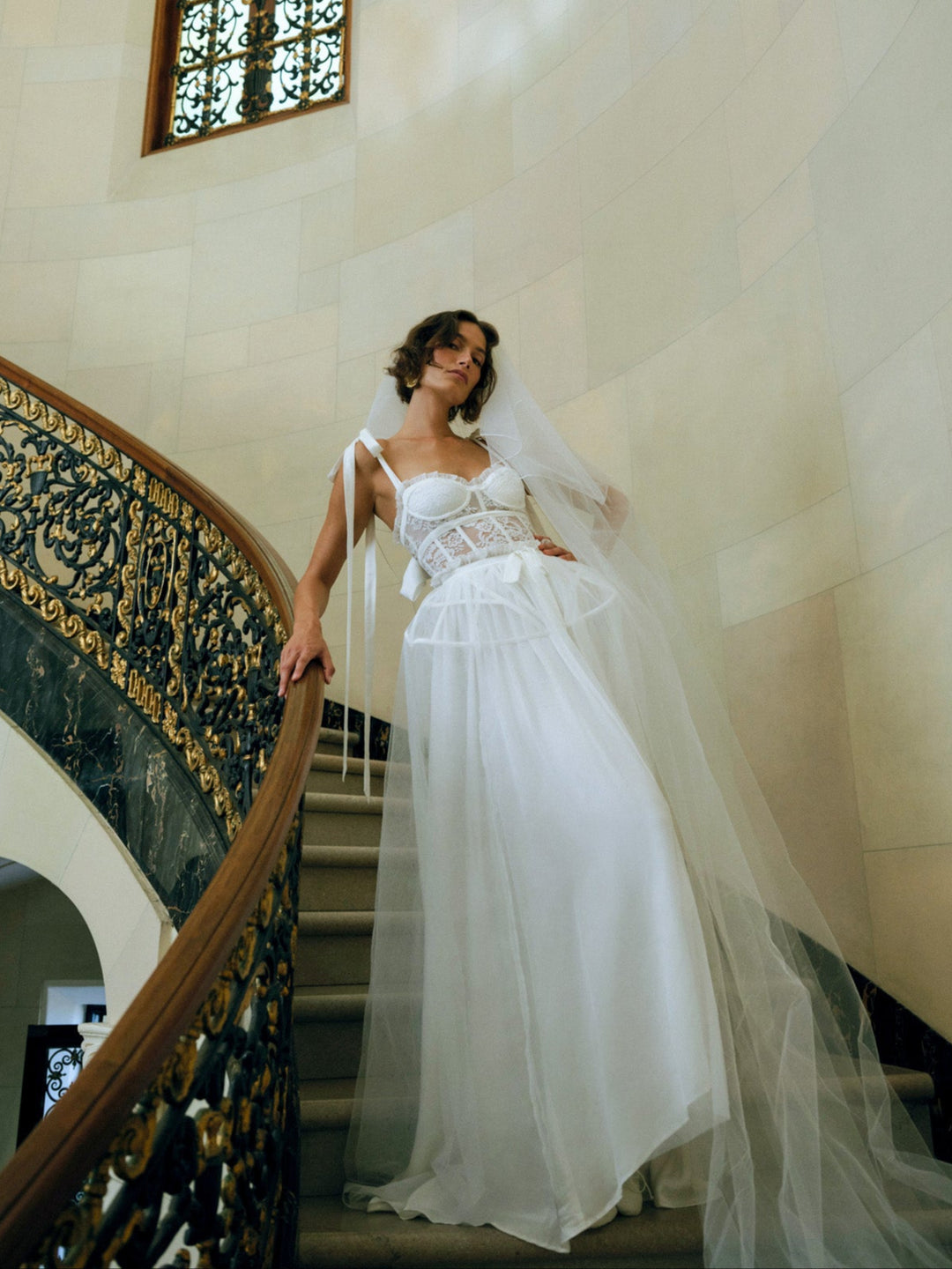Women Valetta Gown - Cream