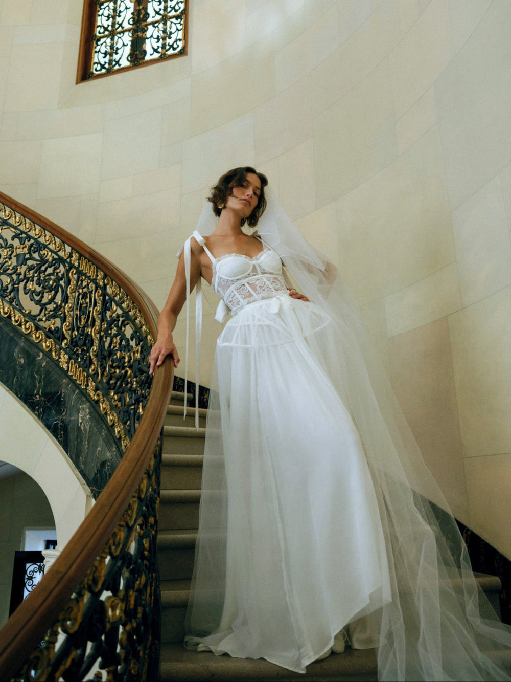 Women Valetta Gown - Cream