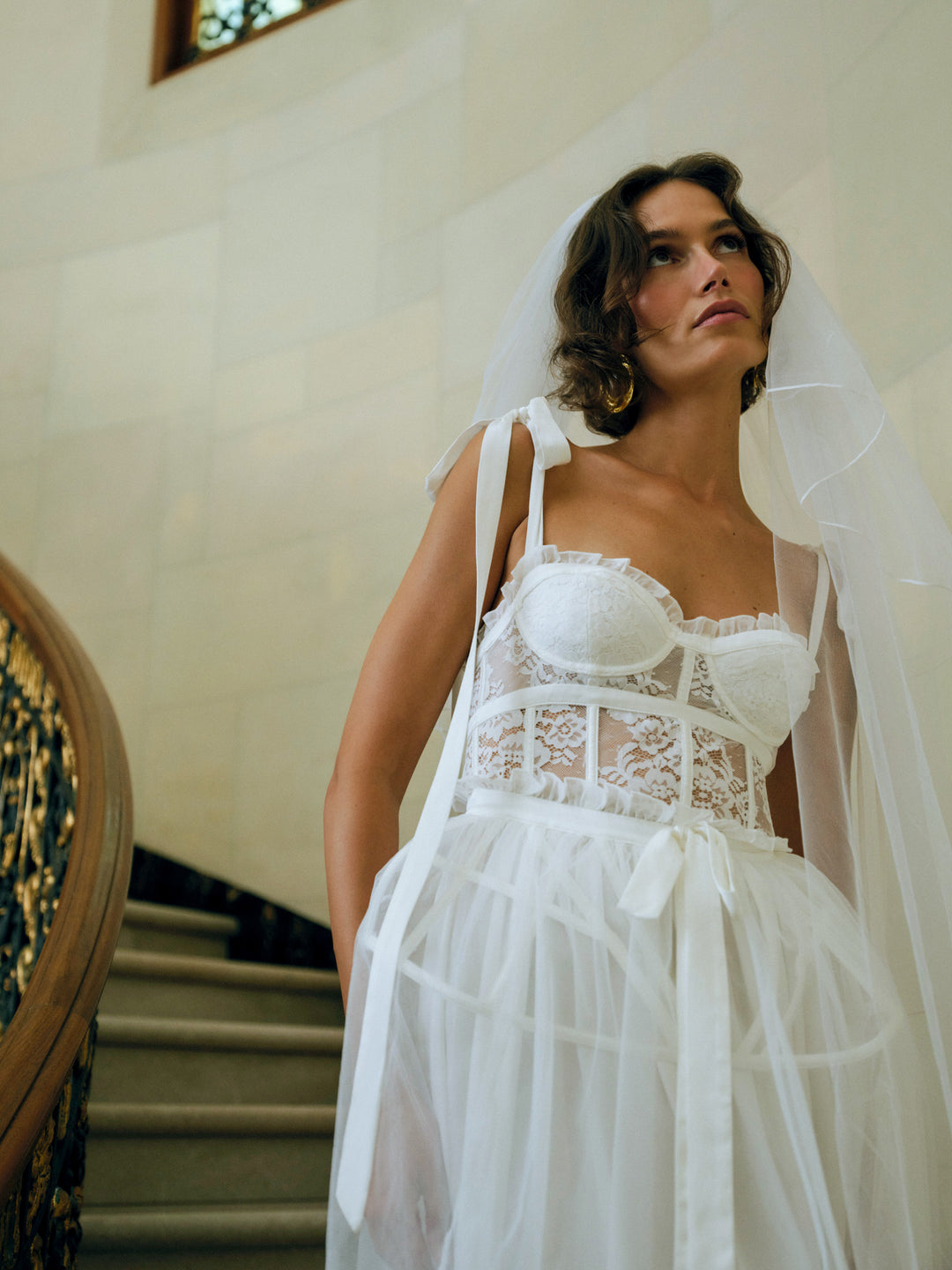 Women Valetta Gown - Cream