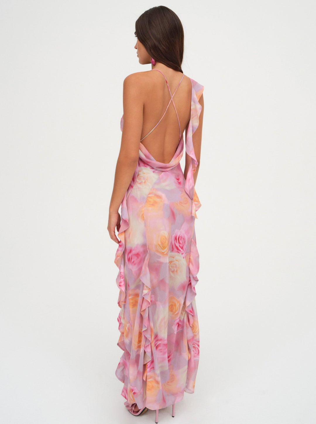 Women Beate Maxi Dress - Pink