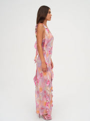 Women Beate Maxi Dress - Pink