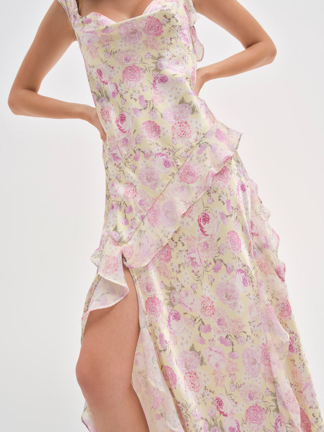 Women Sawyer Maxi Dress - Yellow