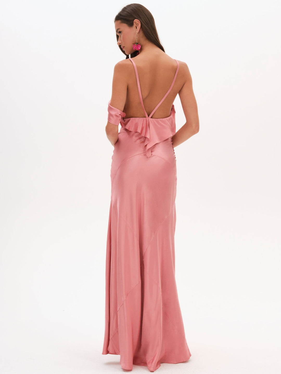 Women Jewel Maxi Dress - Mauve