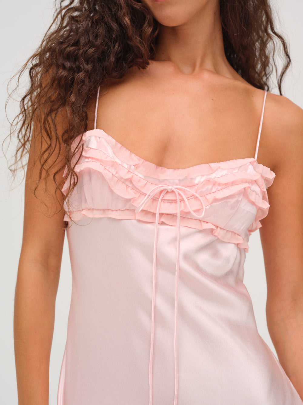 Women Natalie Maxi Dress - Baby Pink