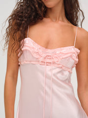 Women Natalie Maxi Dress - Baby Pink