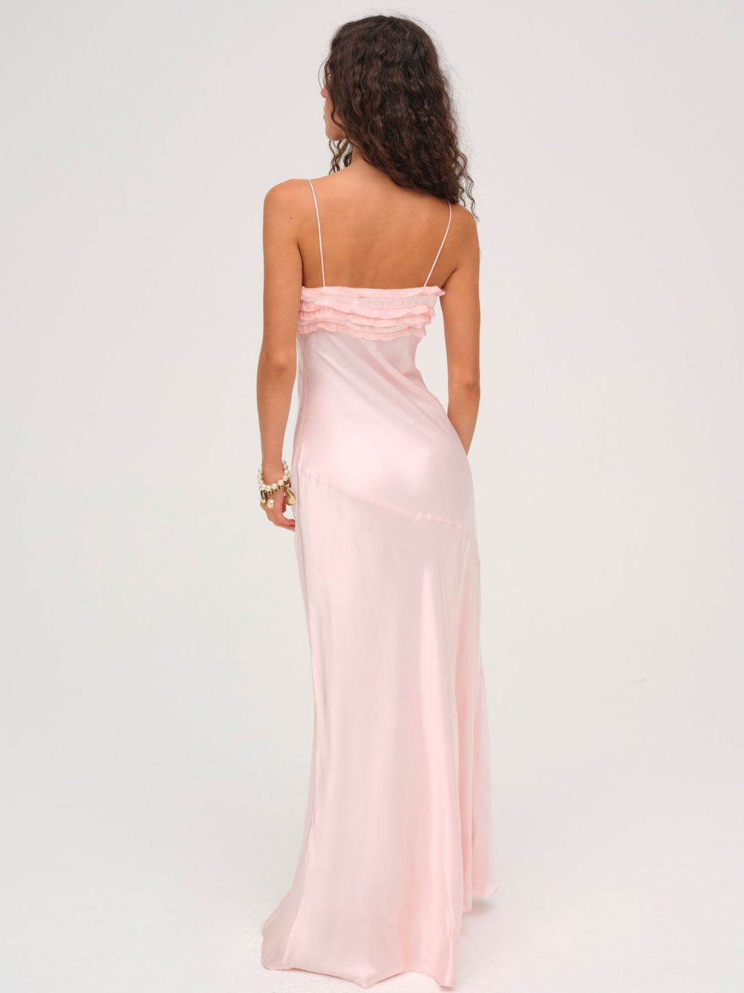 Women Natalie Maxi Dress - Baby Pink