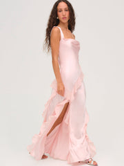 Women Sawyer Maxi Dress - Baby Pink