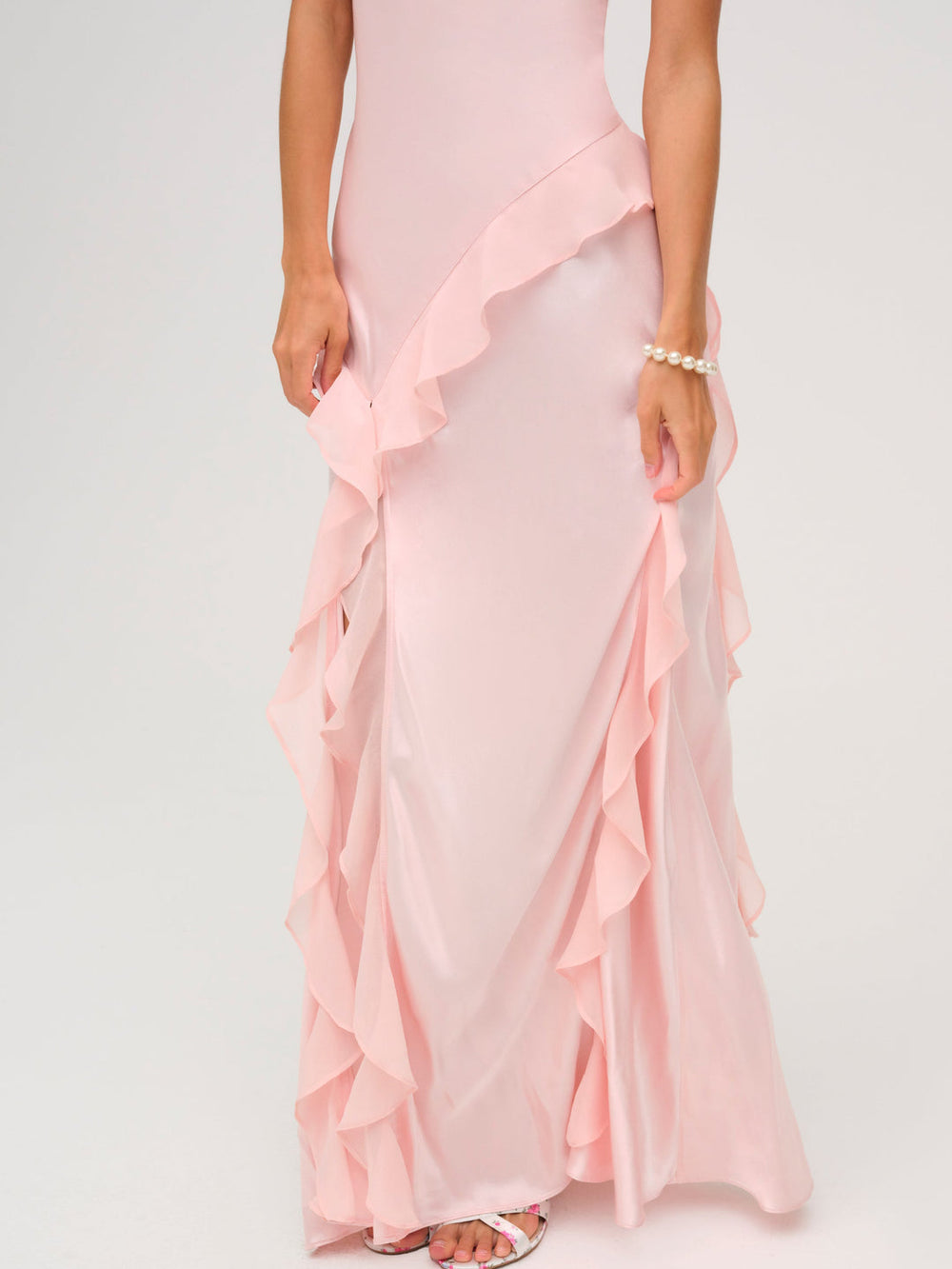 Women Sawyer Maxi Dress - Baby Pink
