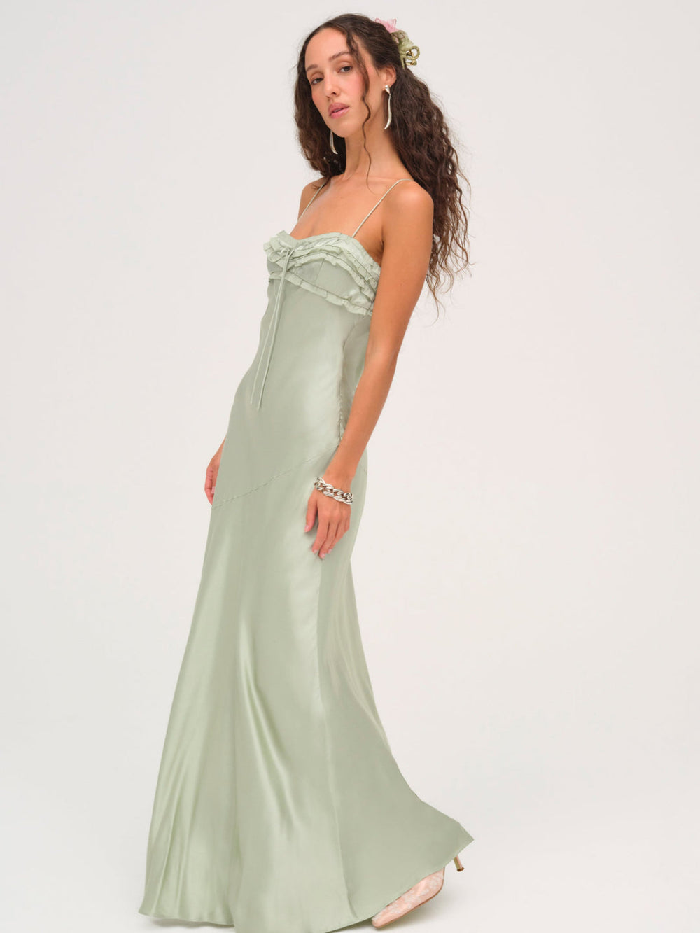 Women Natalie Maxi Dress - Desert Sage
