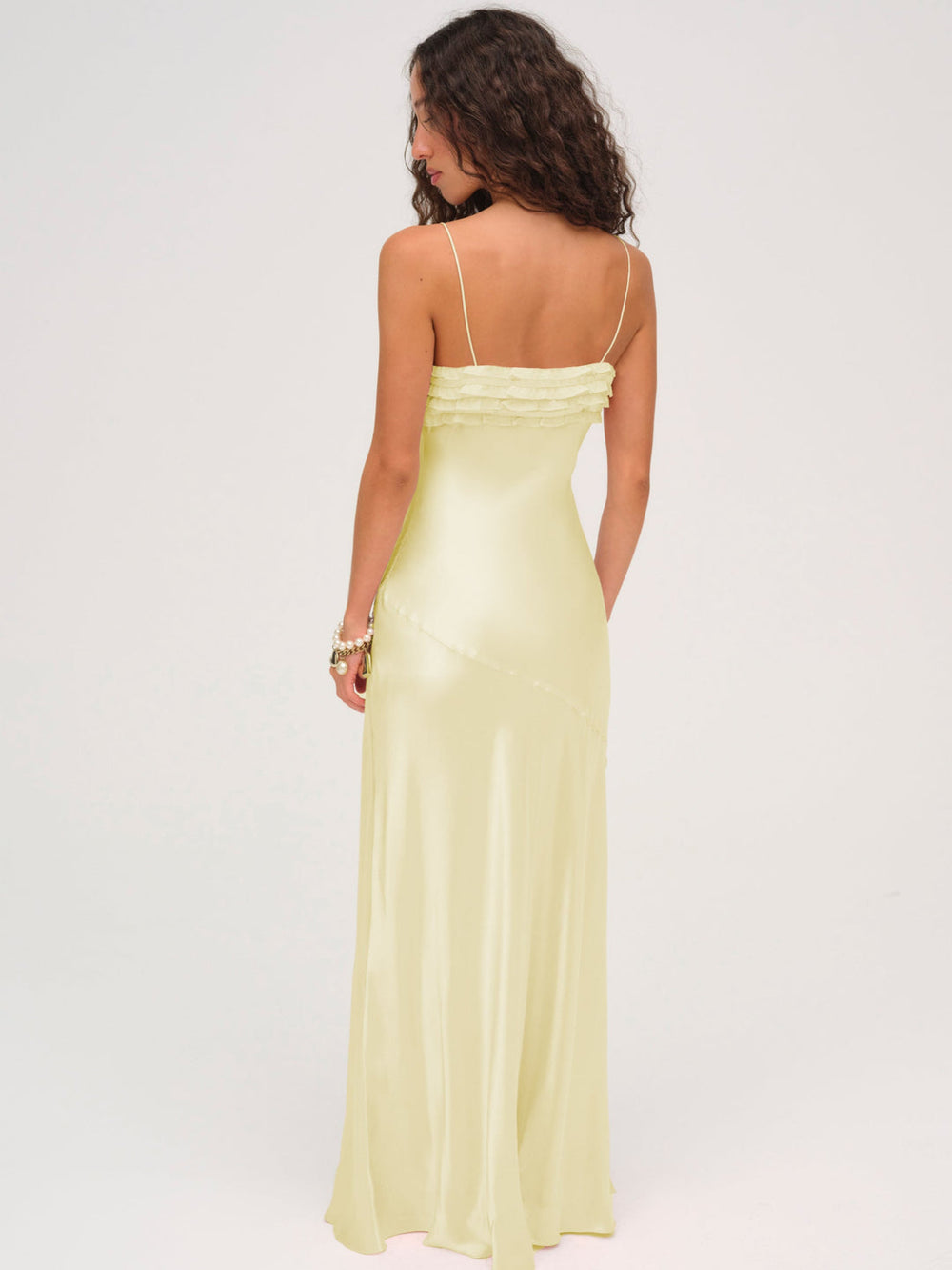 Women Natalie Maxi Dress - Yellow