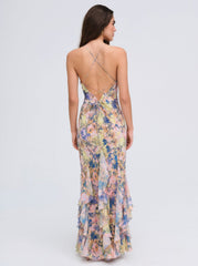 Women Elea Maxi Dress - Pink