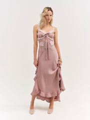 Women Chelsea Maxi Dress - Mauve