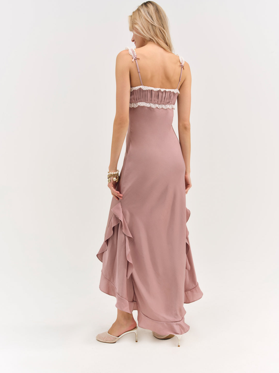 Women Chelsea Maxi Dress - Mauve