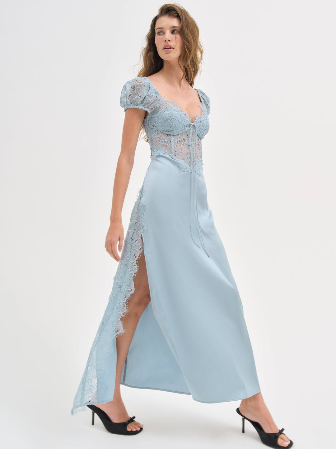 Women Casey Maxi Dress - Blue