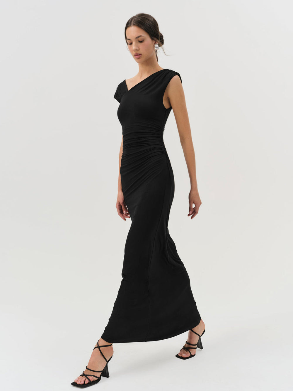 Women Genesis Maxi Dress - Black