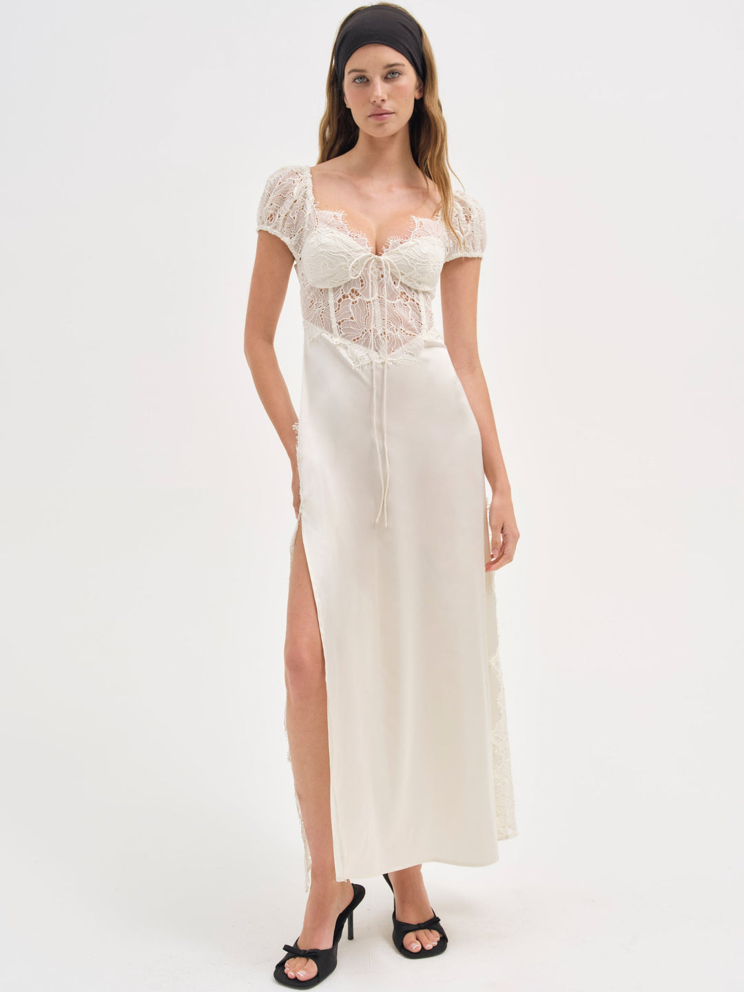 Women Casey Maxi Dress - White
