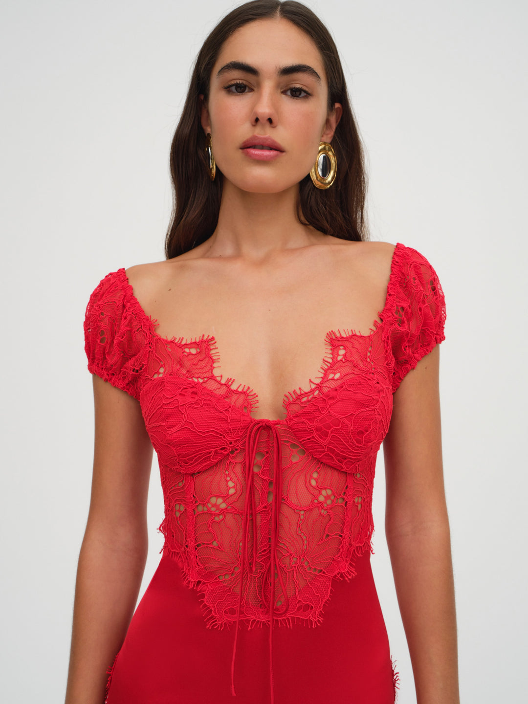 Women Casey Maxi Dress - Red